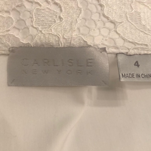 ⚜️SALE!⚜️ Carlisle New York lace combo blouse - Picture 7 of 7